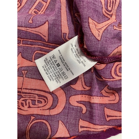 Anthropologie 22 of 52 Conversations Women's US 4 Musical Blouse Top SI52 - Picture 4 of 6